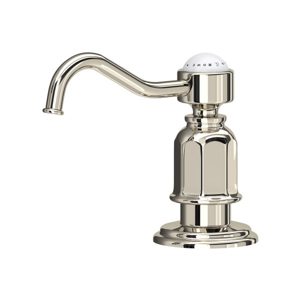 Perrin & Rowe Traditional Deck Mounted Soap Dispenser - Nickel