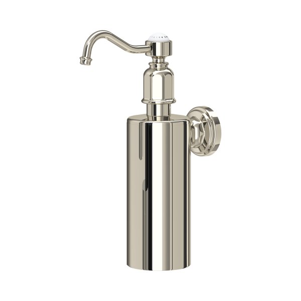 Perrin & Rowe Traditional Wall Mounted Soap Dispenser - Nickel