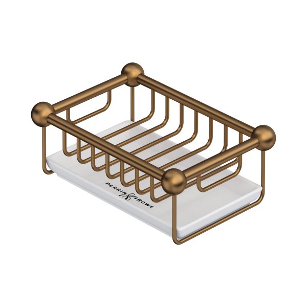 Perrin & Rowe Traditional Freestanding Soap Tray - English Bronze