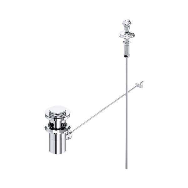 Perrin & Rowe Centreset Basin Pop-Up Waste - Chrome