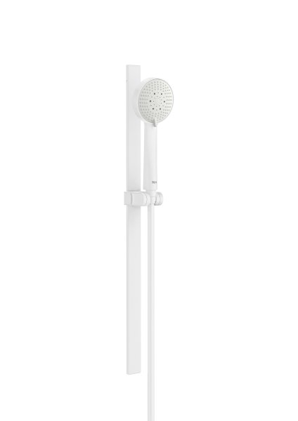 Roca Stella Shower Kit with Handshower, Rail & Hose - Matt White