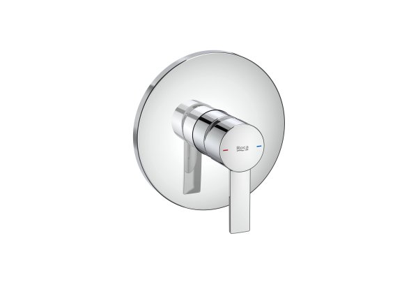 Roca Targa Built-In 1 Way Shower Mixer - Chrome