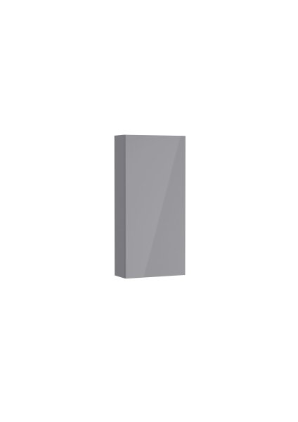 Roca Extra 750 x 350mm Top Shelf Unit with 1 Door - Gloss Grey