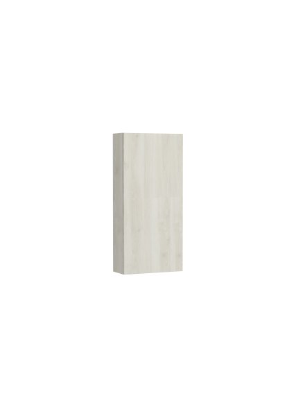 Roca Extra 750 x 350mm Top Shelf Unit with 1 Door - White Wood
