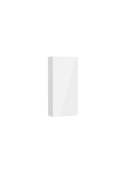 Roca Extra 750 x 350mm Top Shelf Unit with 1 Door - Gloss White