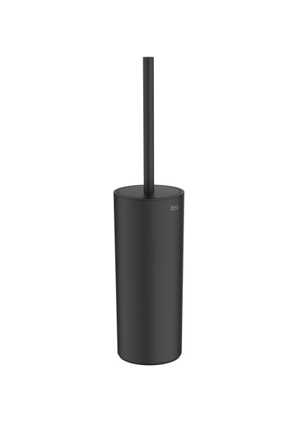 Roca Victoria Floorstanding / Wall-Hung Dual Toilet Brush Holder - Matt Black