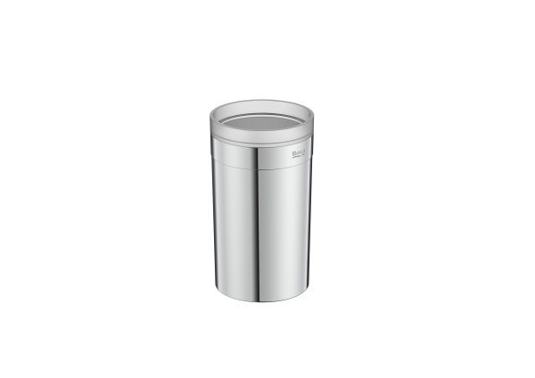 Roca Victoria Over Countertop Glass Tumbler - Chrome