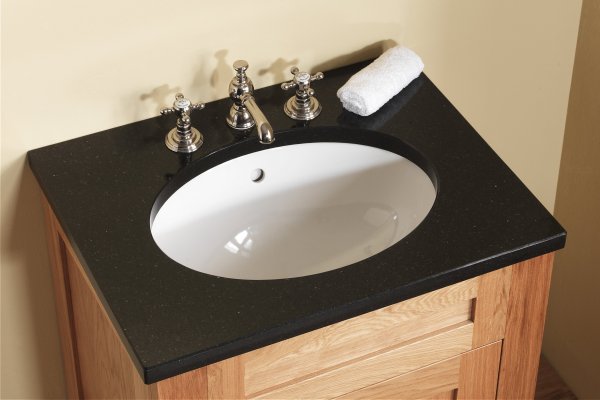 Silverdale Victorian 480mm Undermount Basin - White