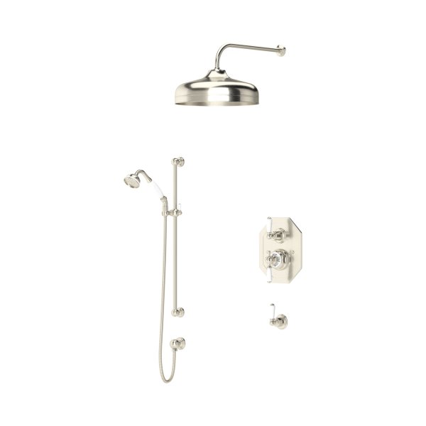 Perrin & Rowe Traditional Shower Set Two with 8