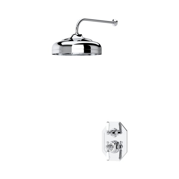 Perrin & Rowe Traditional Shower Set Three with 5