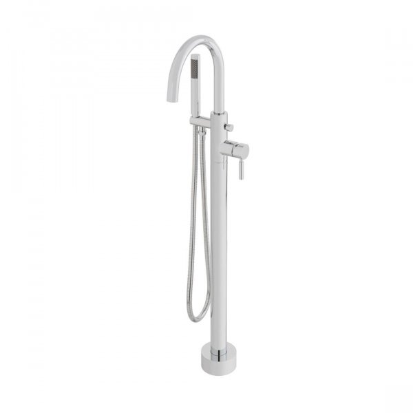 Vado Origins Freestanding Bath/Shower Mixer with Shower Kit and Swivel Spout