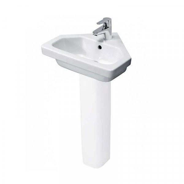 Essential Ivy 45cm Corner Basin