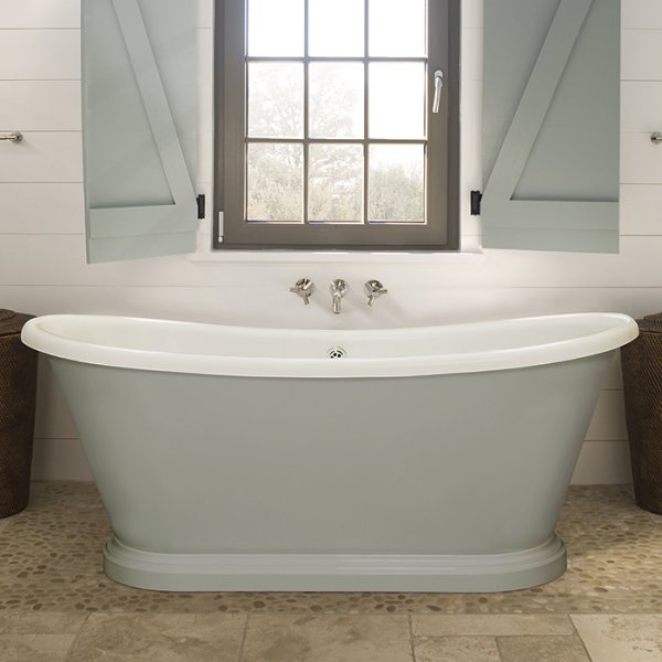 BC Designs Traditional Acrylic Boat Bath 1800mm