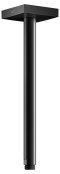 Keuco 300mm Ceiling Mounted Shower Arm with Square Rosette - Matt Black