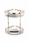 BC Designs Victrion Double Corner Shower Basket