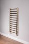 DQ Heating Kylo 1200 x 500mm Ladder Rail with Essential Element - Brushed Brass