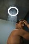 Keuco Ceiling Mounted Shower Head with DALI Lighting - Matt White