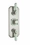 BC Designs Victrion Lever 2 Outlet Triple Thermostatic Concealed Shower Valve