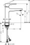 Hansgrohe Metropol Single Lever Basin Mixer 110 with Lever Handle & Waste - Polished Gold-Optic