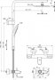 Ideal Standard Ceratherm T100 Dual Exposed Thermostatic Bath Shower Mixer Pack