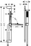 Hansgrohe Pulsify E Shower Set 100 1jet Ecosmart+ with Shower Bar 65cm - Chrome