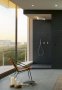 Keuco Ceiling Mounted Shower Head with DALI Lighting - Matt White
