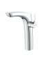 Roca Insignia Single Lever Extended Height Basin Mixer with Pop-Up Waste - Chrome
