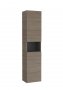 Roca Ona Dark Elm Column Unit with Open Space (2 Doors)