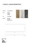 The White Space 1200mm Worktop for Bowls - Oak