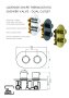 The White Space Lozenge Shape Dual Outlet Thermostatic Shower Valve - Matt Black