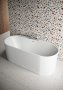 Scudo Tutto 1700 x 750mm Freestanding Bath - Gloss White