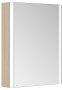 Keuco Somaris 600 x 700mm Wall-Mounted Mirror Cabinet (Left Hinged) - Light Oak