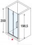 Novellini Young 2.0 1BS Bi-fold Shower Door