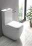 RAK Metropolitan Close Coupled Back To Wall WC Pack With Soft Close Seat