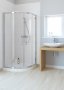 Lakes Double Door Offset Quadrant Shower Enclosure