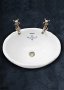 Silverdale Victorian 510mm Inset Basin - White