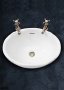 Silverdale Victorian 510mm Inset Basin - White