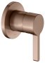 Keuco Edition 400 Single Lever Mixer - Brushed Red Gold