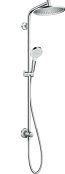 Hansgrohe Crometta S Showerpipe 240 1jet Ecosmart Reno Gp - Chrome