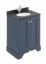 Bayswater 600mm Stiffkey Blue 2 Door Basin Cabinet