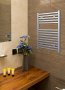 Lazzarini Todi Design Chrome 690 x 500mm Towel Warmer