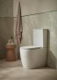 Tavistock Compass Round Closed-Back Close Coupled Rimless Toilet