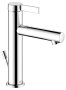 Keuco IXMO Single Lever Mixer 130 with Pop-Up Waste (Pure Round Rosette) - Chrome