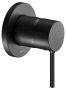 Keuco IXMO Single Lever Mixer DN 15 (Soft Round Rosette) - Matt Black