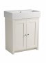 Tavistock Lansdown Linen White 700mm Freestanding Unit & Basin