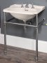 Silverdale Balasani 600mm Basin - Old English White