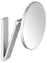 Keuco iLook Move Round Wall-Mounted Cosmetic Mirror - Stainless Steel
