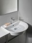 Ideal Standard Connect Air 600mm Floor Standing Semi Countertop Basin Unit (Gloss White with Matt White Interior) - Stock Clearance