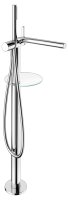 Keuco Edition 400 Single Lever Bathtub Mixer Freestanding - Chrome