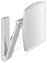 Keuco iLook Move Square Wall-Mounted Cosmetic Mirror with 2 Colour LED - Aluminium